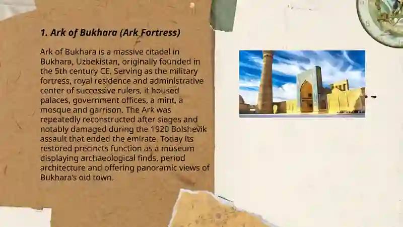 Ark of Bukhara 3