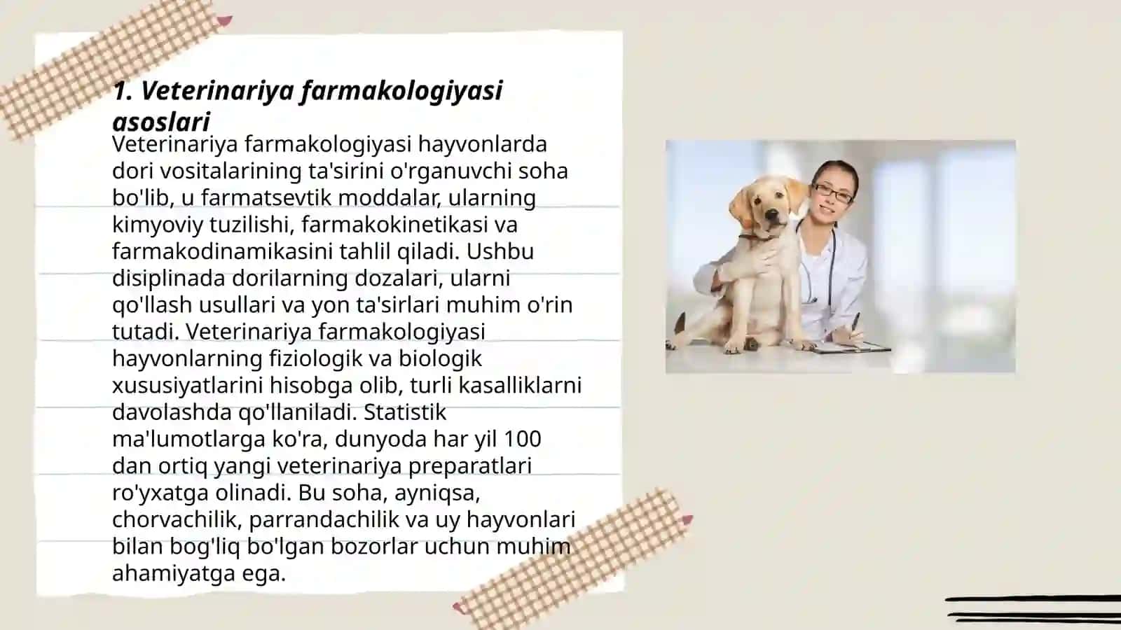 Veterinariya farmakologiyasi asoslari 3