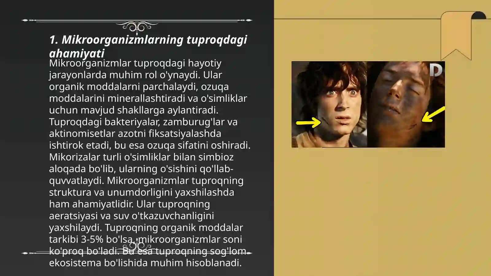 Mikroorganizmlarning tuproqda tarqalishi 3