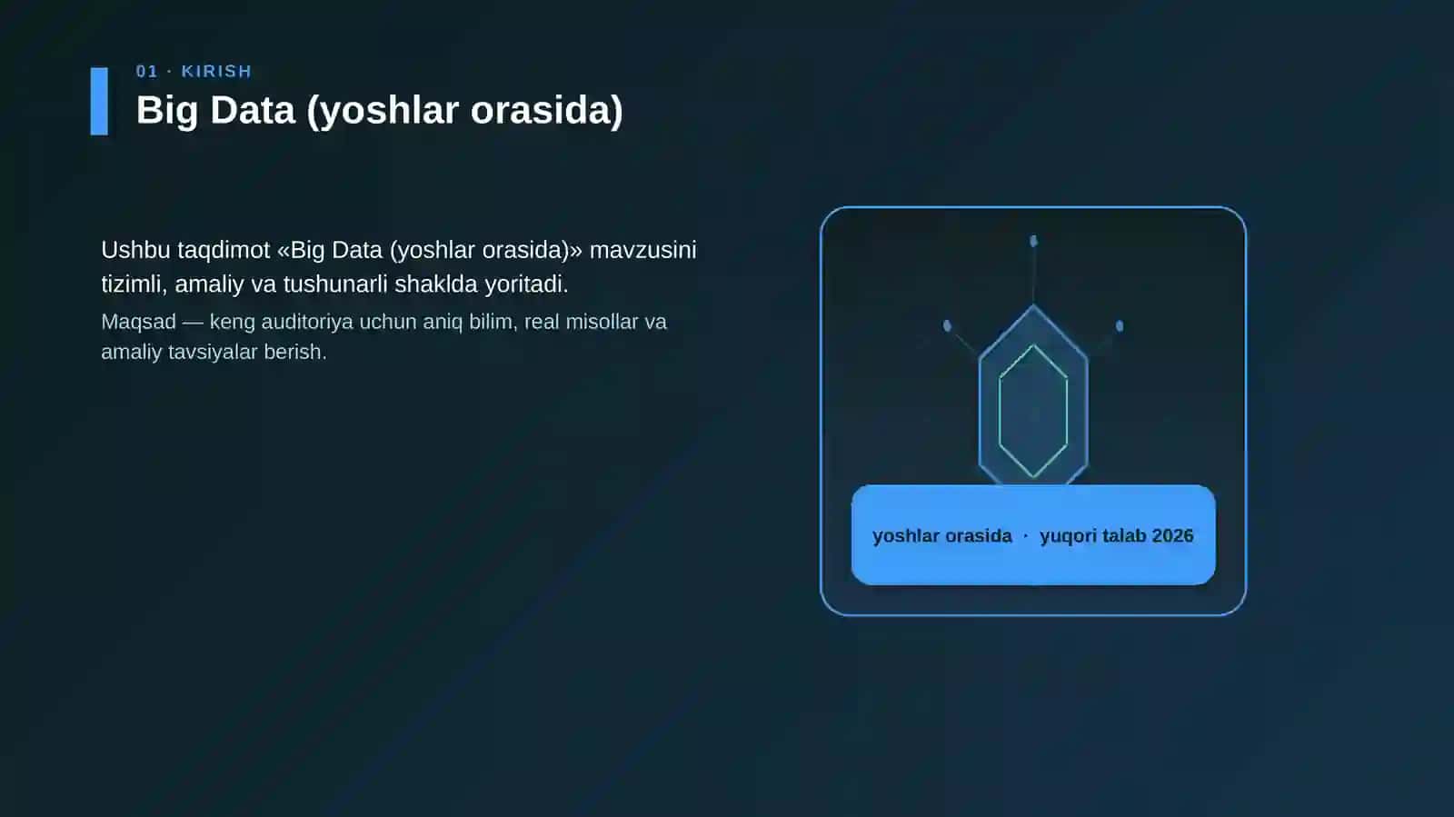 Big Data (yoshlar orasida) 3