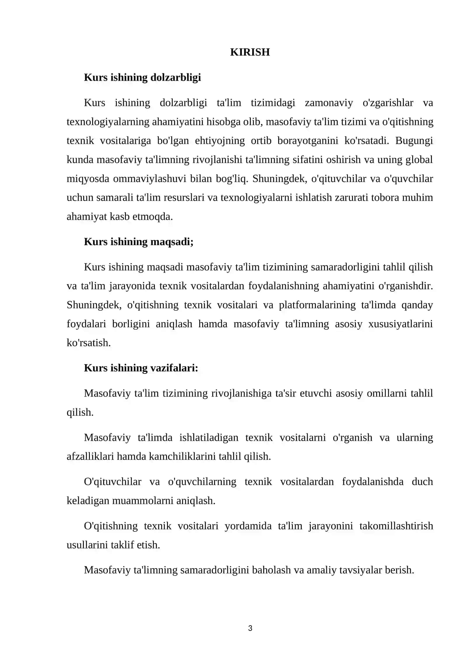 Masofaviy ta'lim tizimi va oqitishning texnik vositalari 3