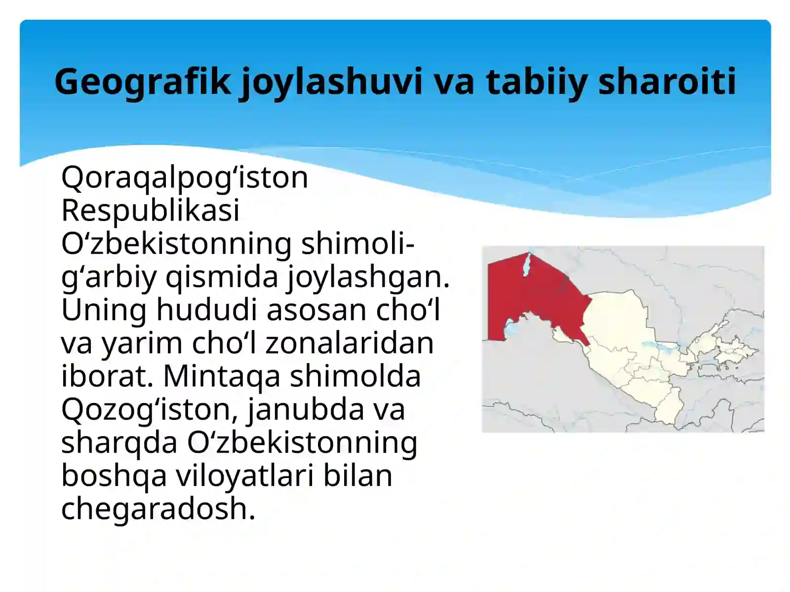 Qoraqalpogʻiston 3