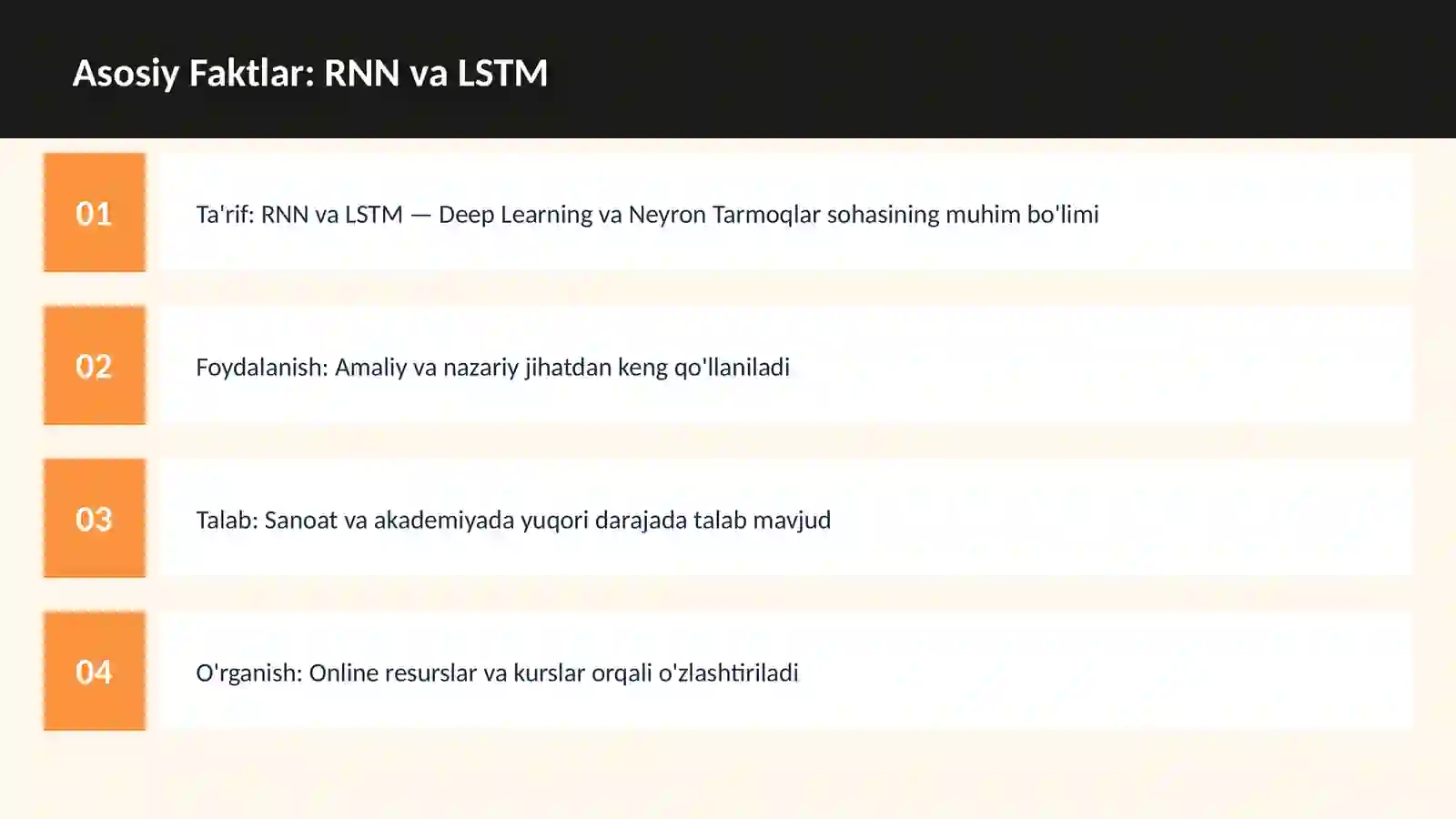 AI | DEEP LEARNING VA NEYRON TARMOQLAR 3