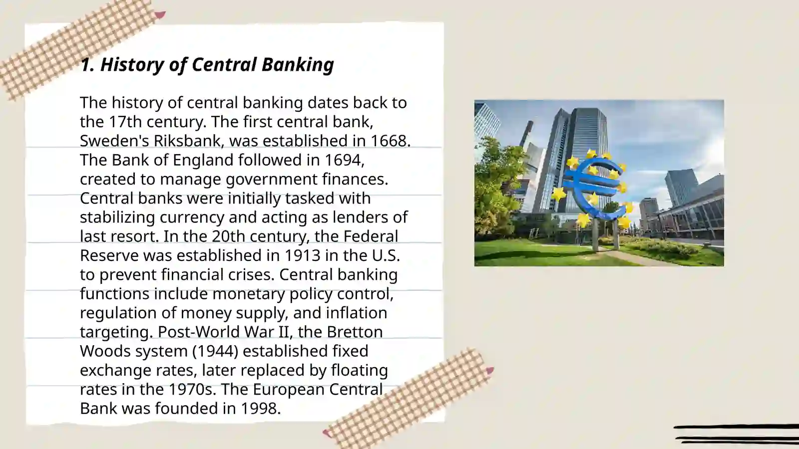 Central banks 3