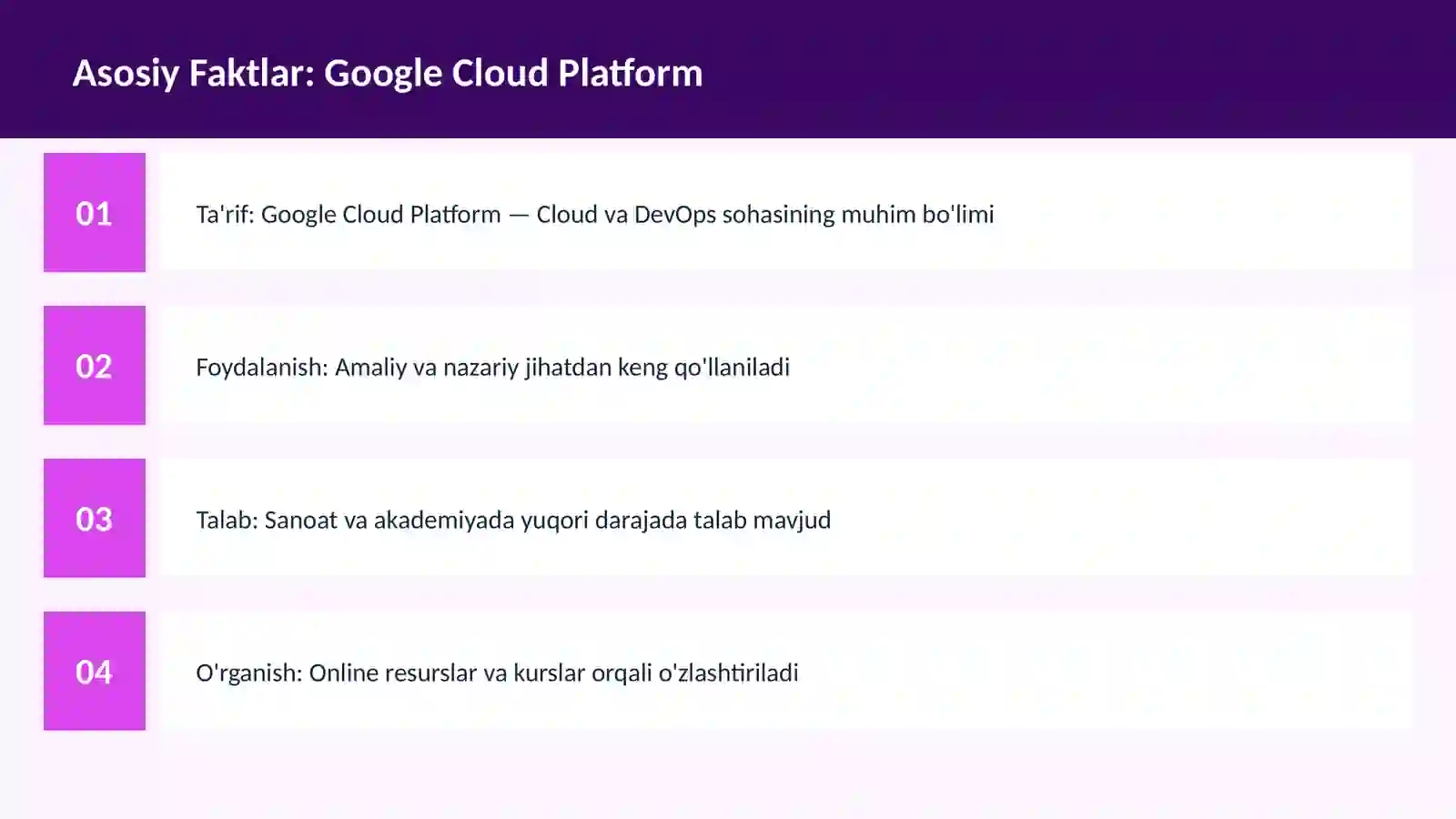 Google Cloud Platform 3