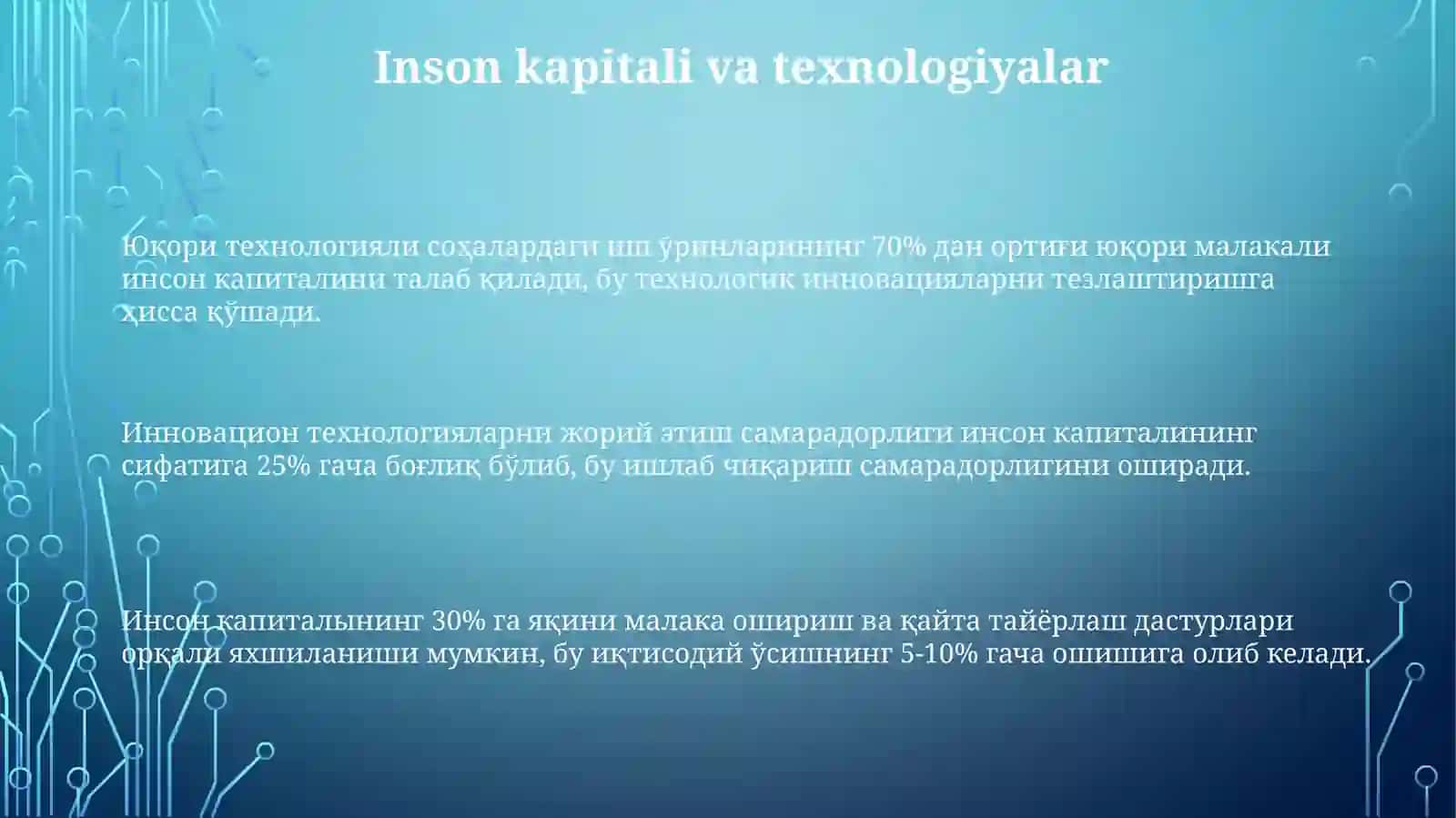 Iqtisodiyo'sish:tushunchasi,turlarivabarqaroro'sishomillari 3