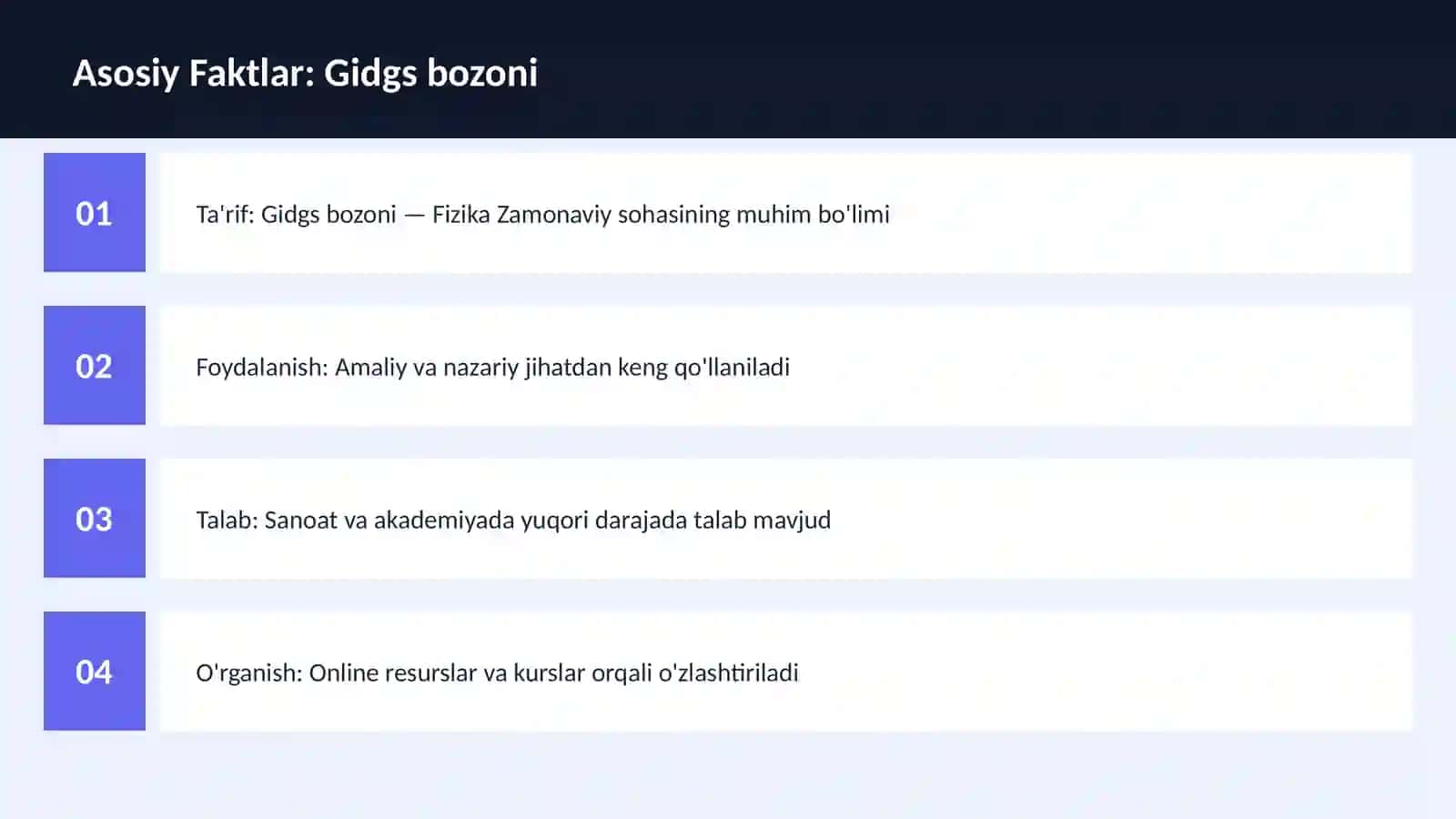 Gidgs bozoni 3