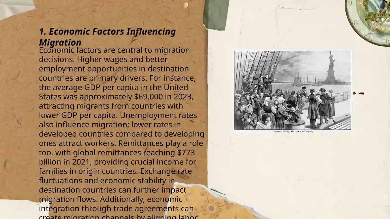 Migration from countries 3