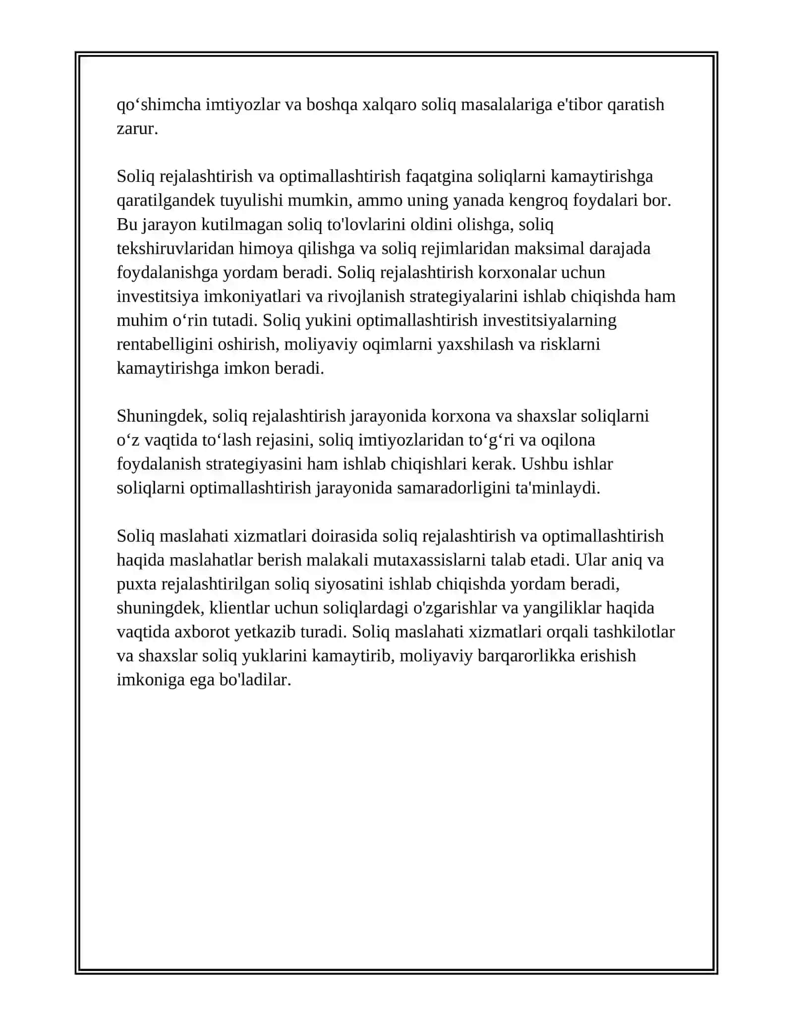 SOLIQ MASLAHATI XIZMATLARI 3