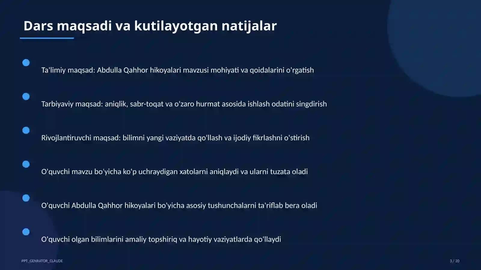 Abdulla Qahhor hikoyalari (8-sinf) 3
