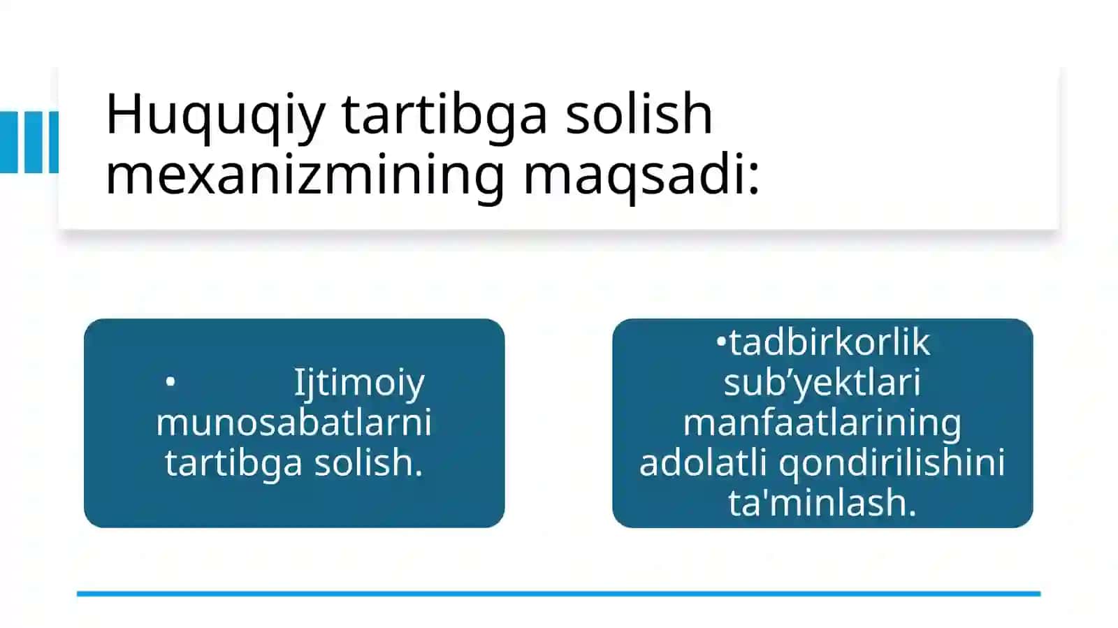 Huquqiy Tаrtibgаsоlish Tushunchаsi 3