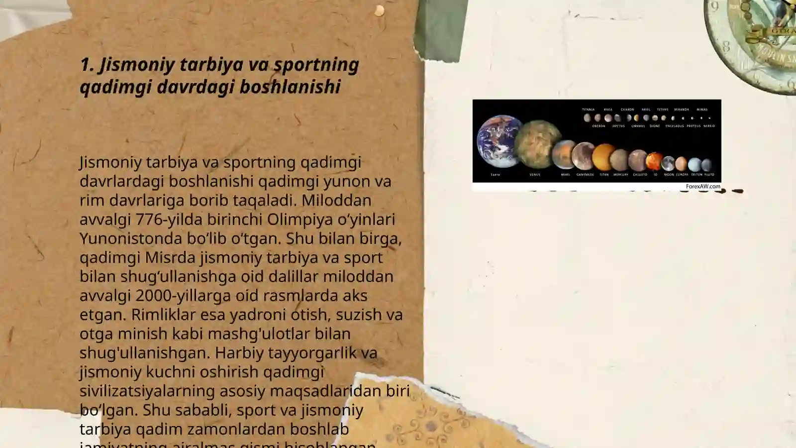 Jismoniy tarbiya va sport ta'limining paydo bo'lishi va rivojlanish bosqichlari 3
