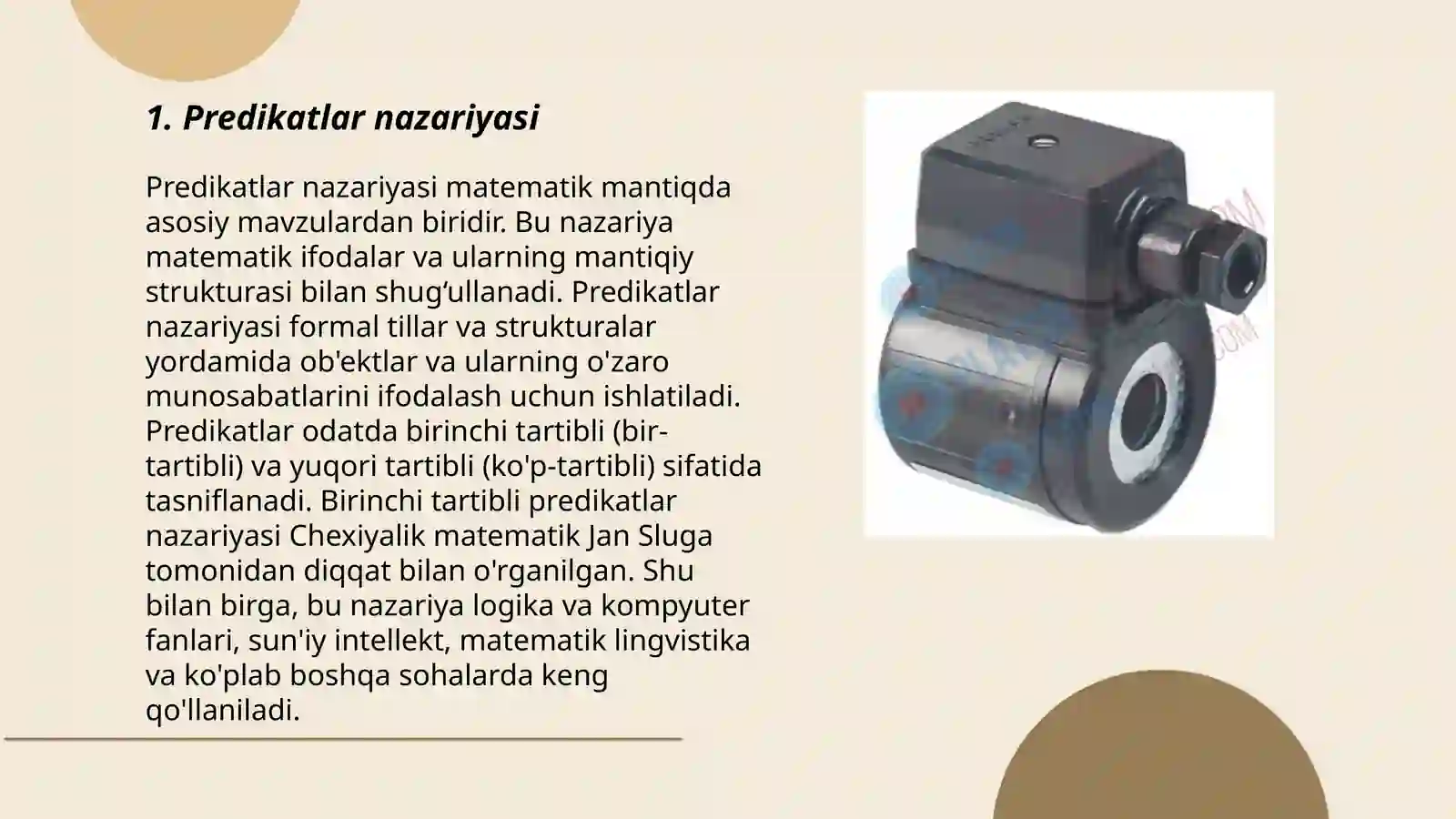 Predikatlar va kvantorlar 3