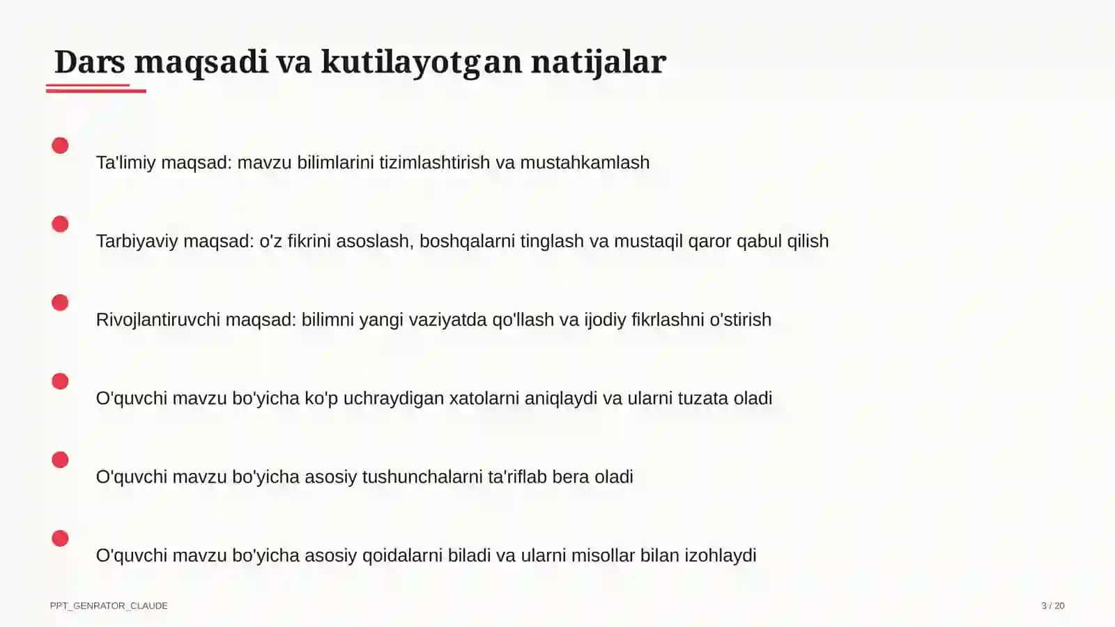Kombinatorika elementlari: sanash qoidalari (6-sinf) 3