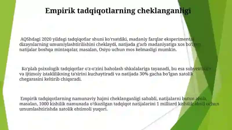 Psixologiyaning fan sifatidagi inqirozi 3
