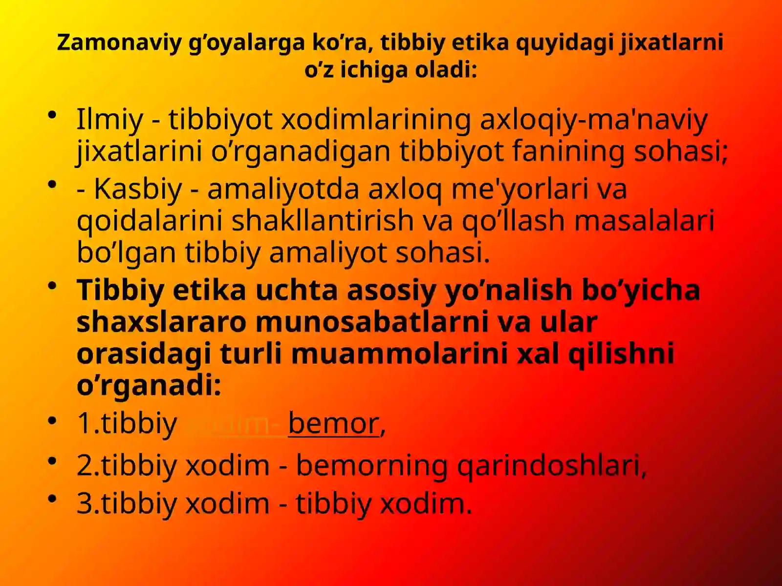 Tibbiyot etika va deontologiya 3
