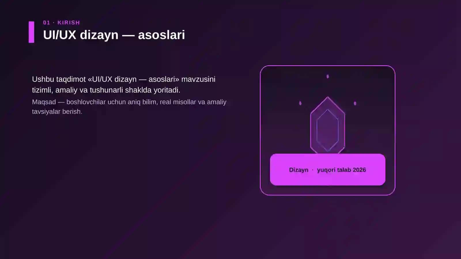 UI/UX dizayn — asoslari 3