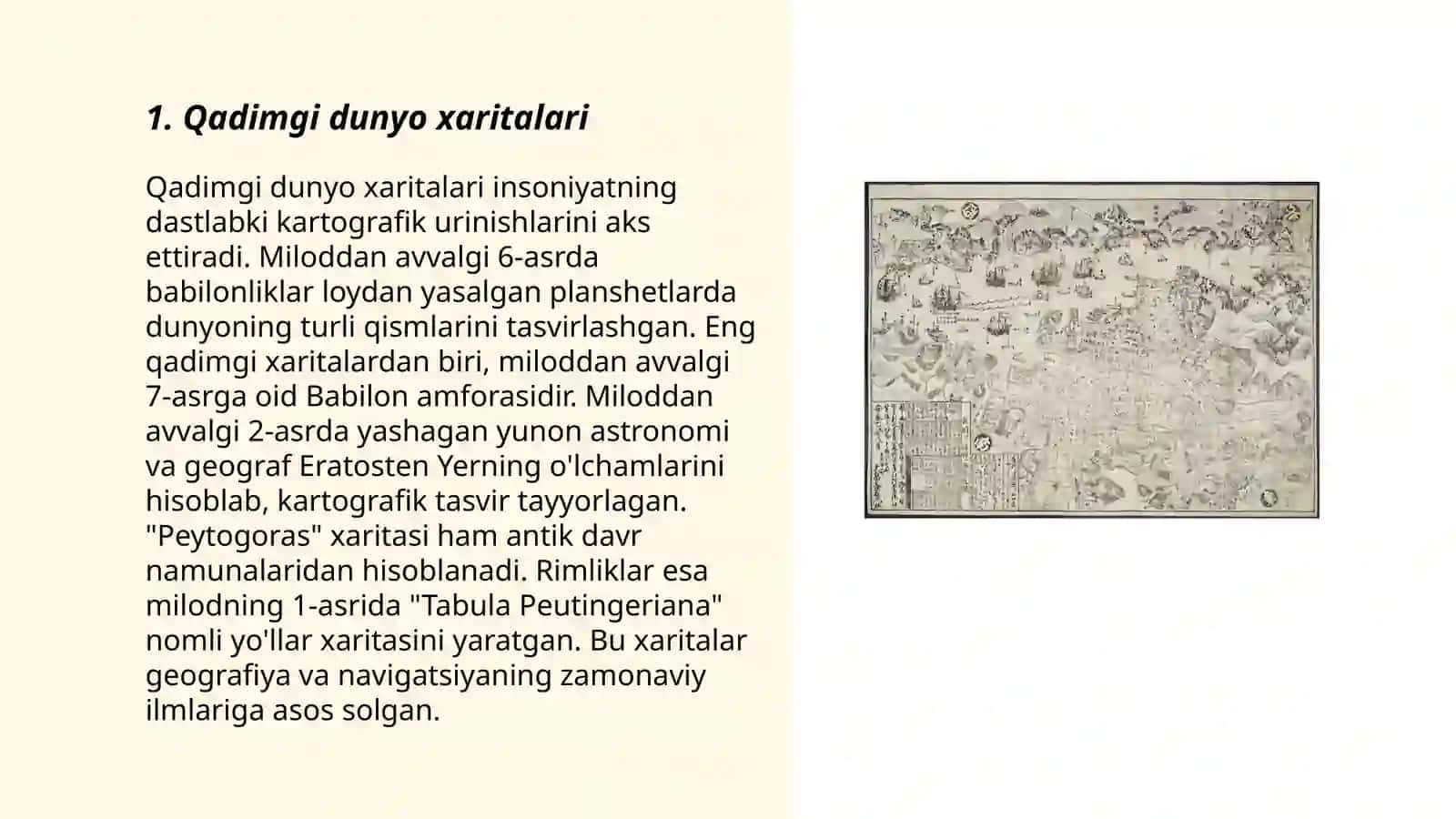 Qadimgi dunyo xaritalari 3