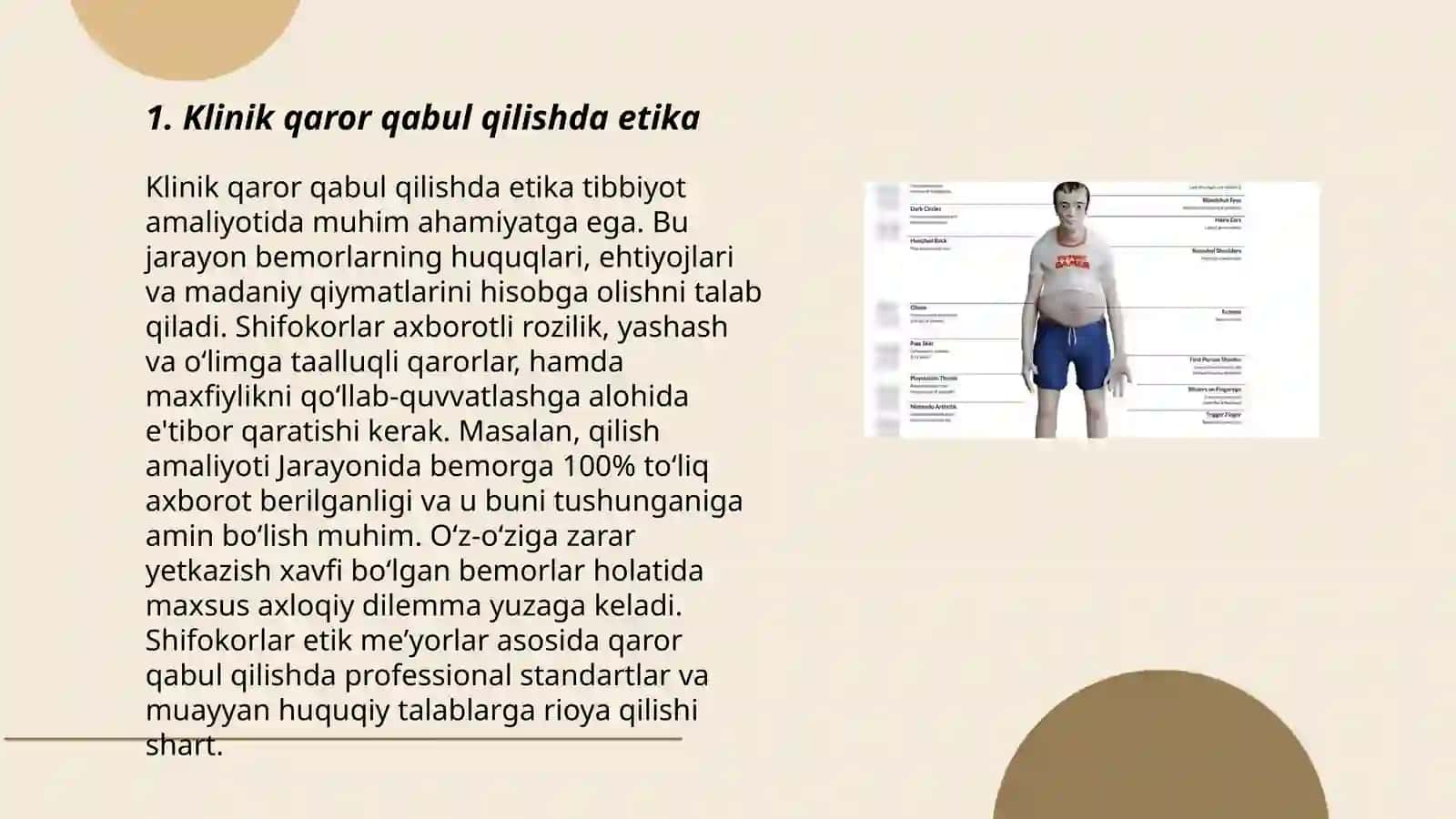 Klinik holatlarni etika nuqtai nazaridan tahlil qilish 3