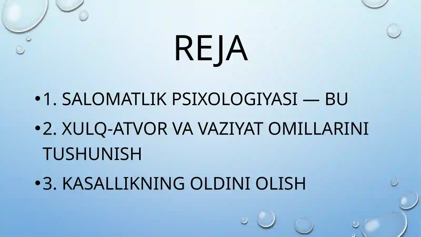 Toshkent Tibbiyot Akademiyasi Termiz Filiali Pediatriya Fakulteti Pediatriya Yo’nalishi 205-B Guruh Talabasi Himmatov Achinoraning Psixologiya Fanidan Tayyorlagan Mustaqilishi 3