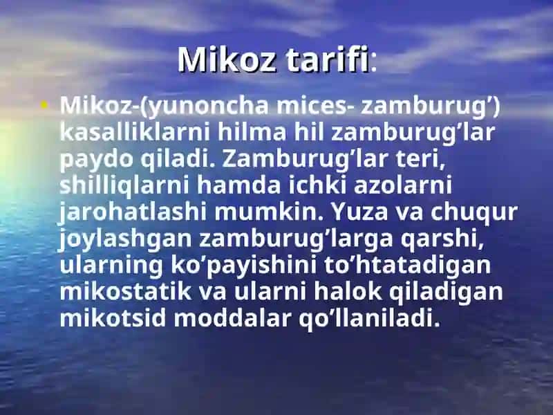 ZAMBURUG`LARGA QARSHI DORI VOSITALARINI KLINIK FARMAKOLOGIK XARAKTERISTIKASI 3