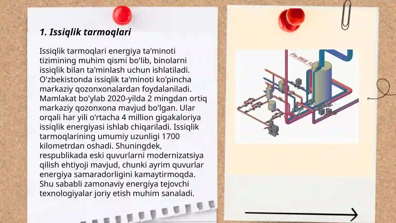 Issiqlik tarmoqlari 3