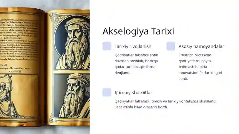 Qadriyatlar falsafasi akselogiya 3