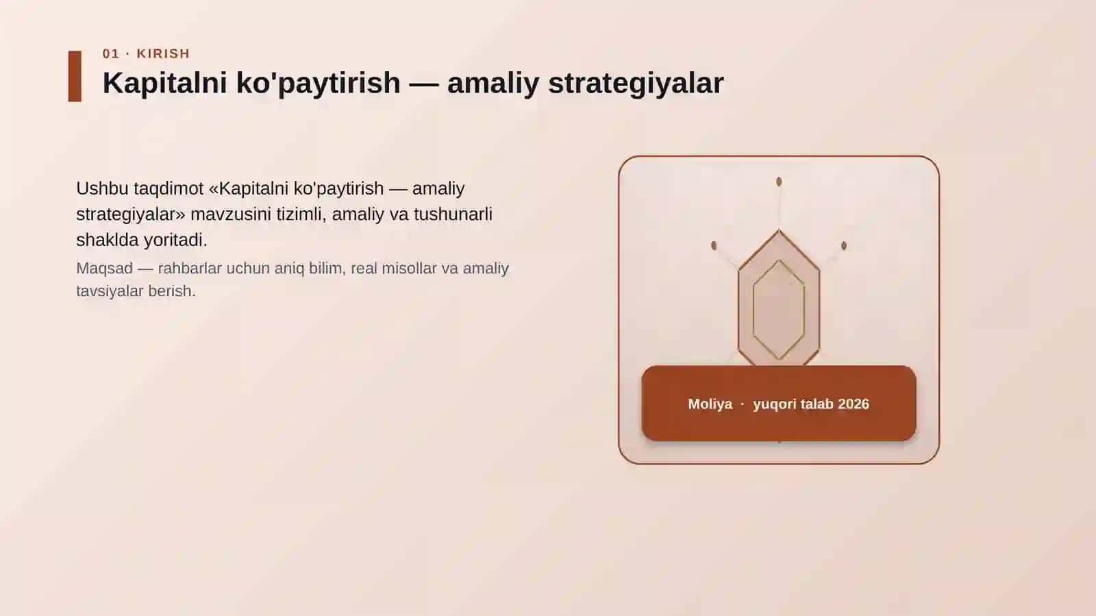 Kapitalni ko'paytirish — amaliy strategiyalar 3