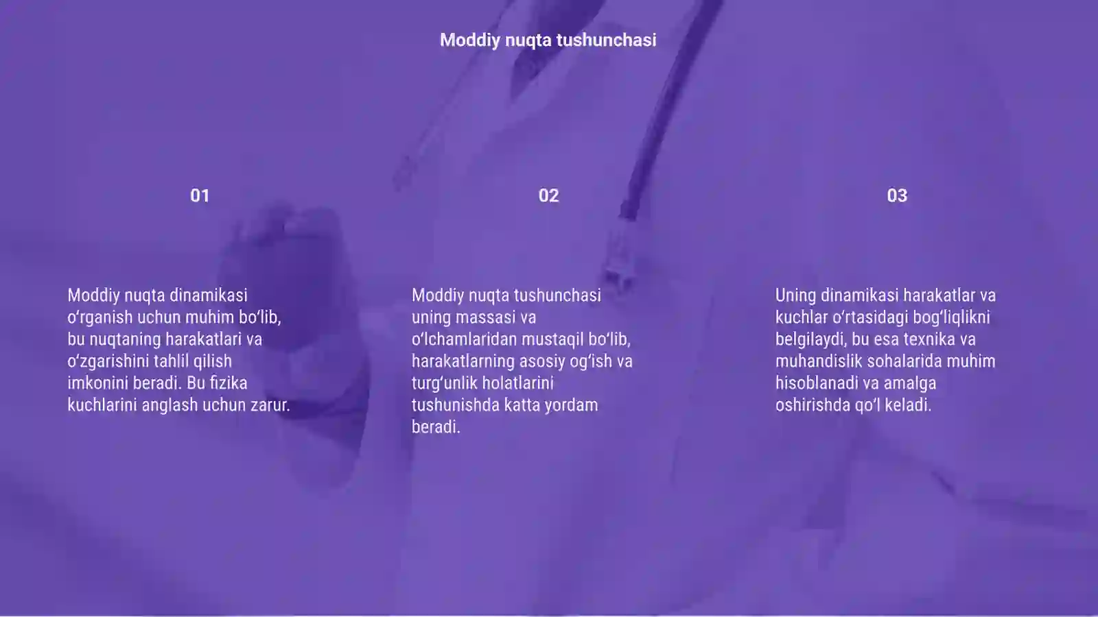 Moddiy nuqta dinamikasi 3