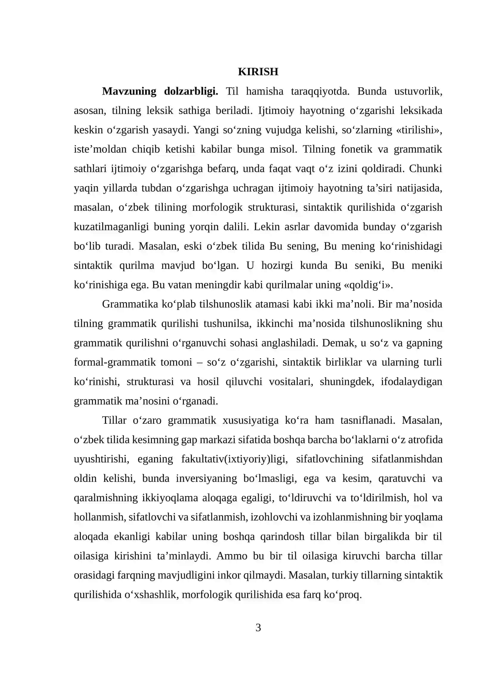 “Morfologik tahlil (muayyan asar misolida)” 3
