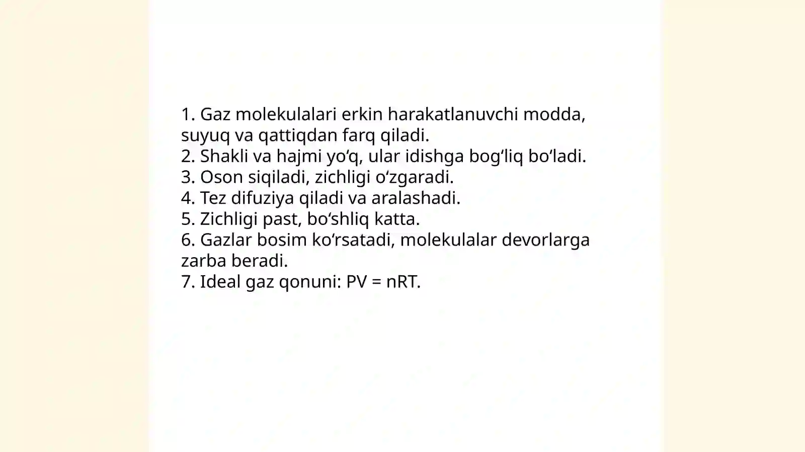 Gaz va uning turlari 3