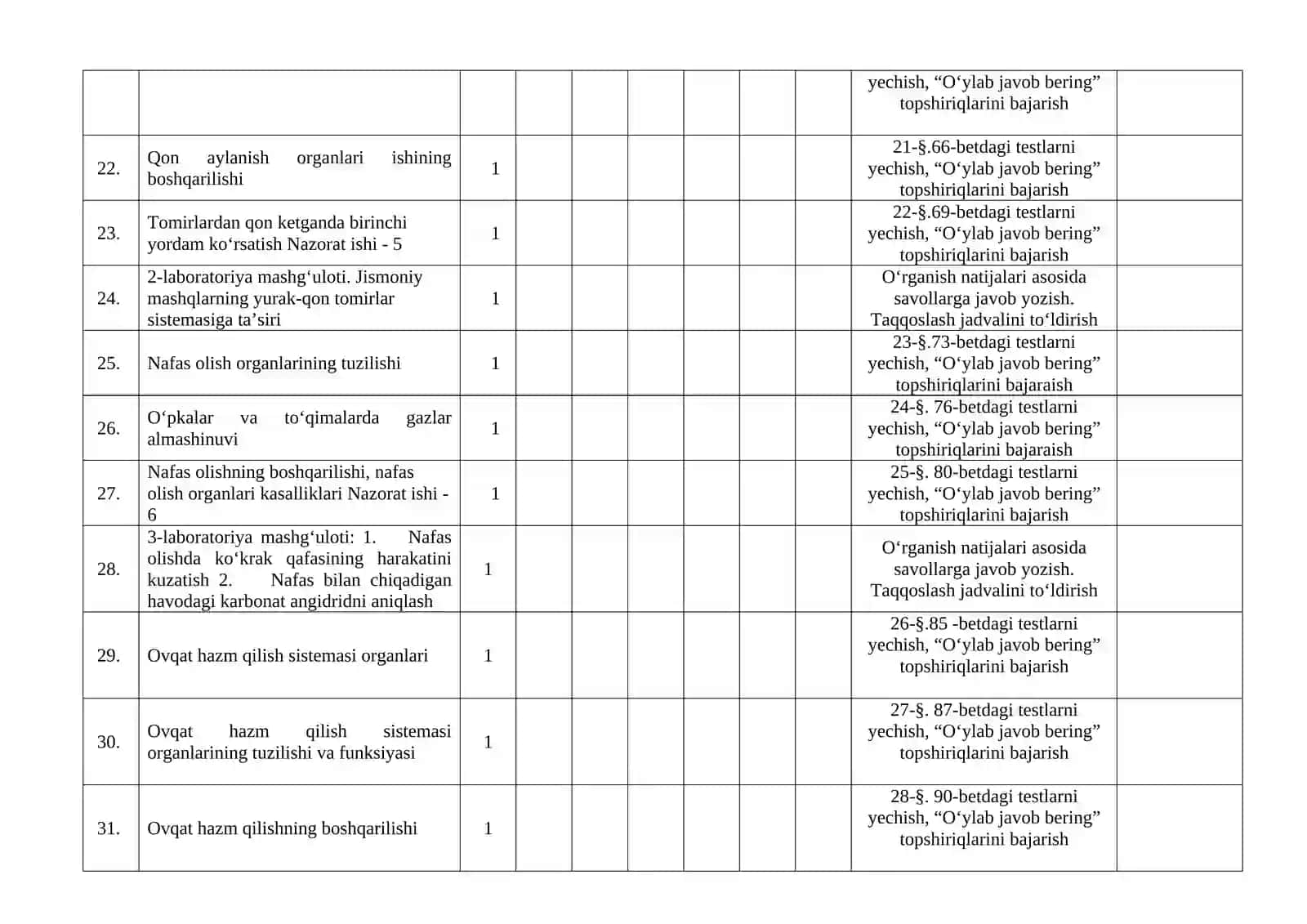 8-sinf biologiyai ish reja 2026-yil 3