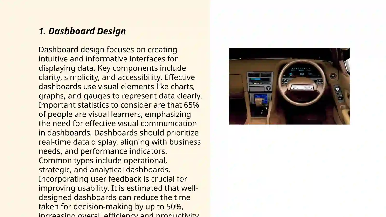 Dashboard Design 3