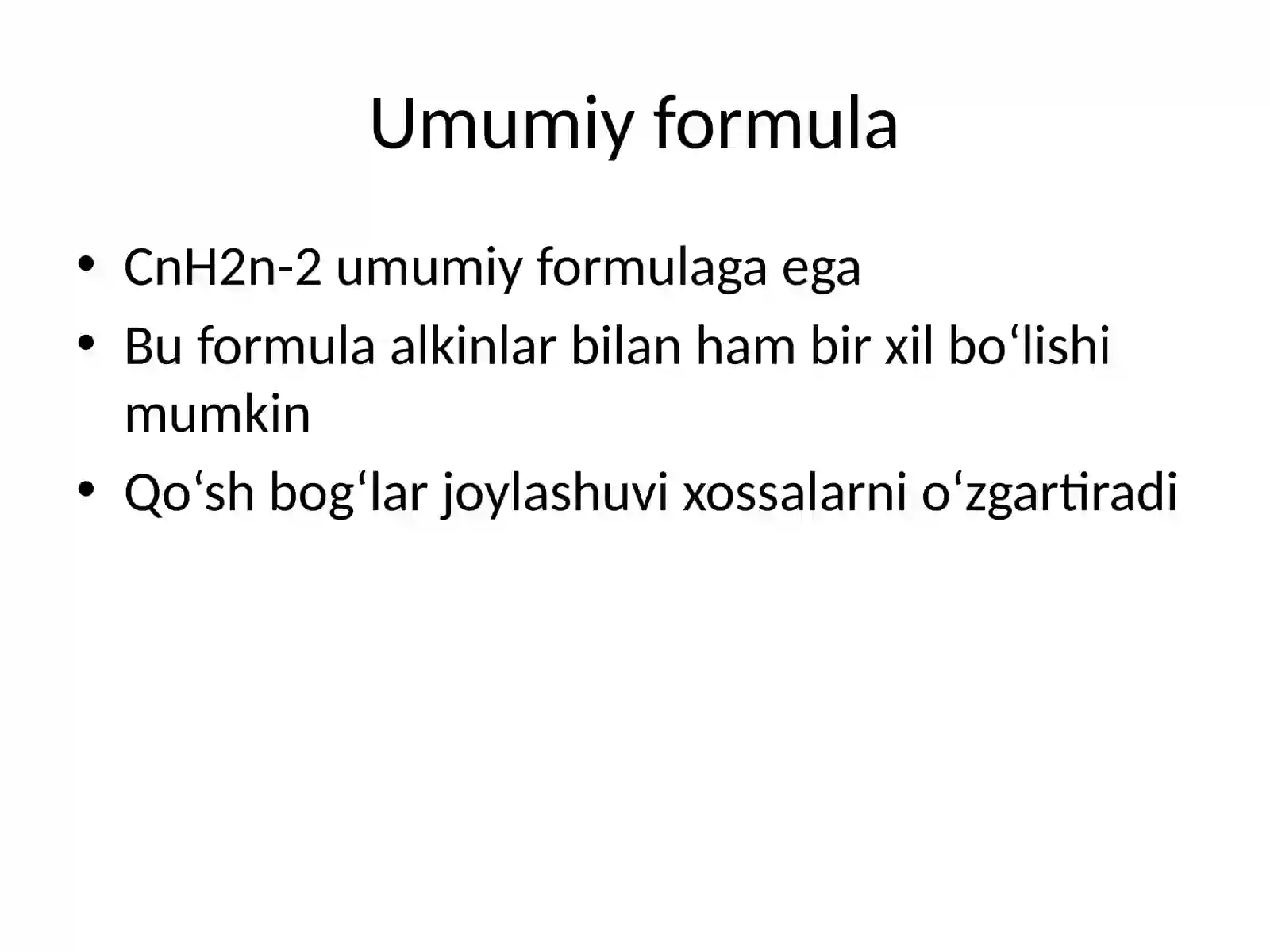 Alkadienlar mavzusidagi slayd 3