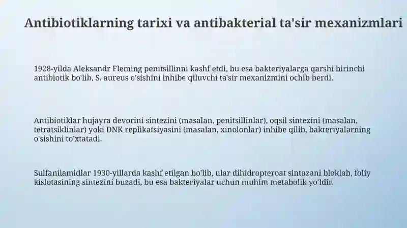 Antibiotics discussion presentation 3