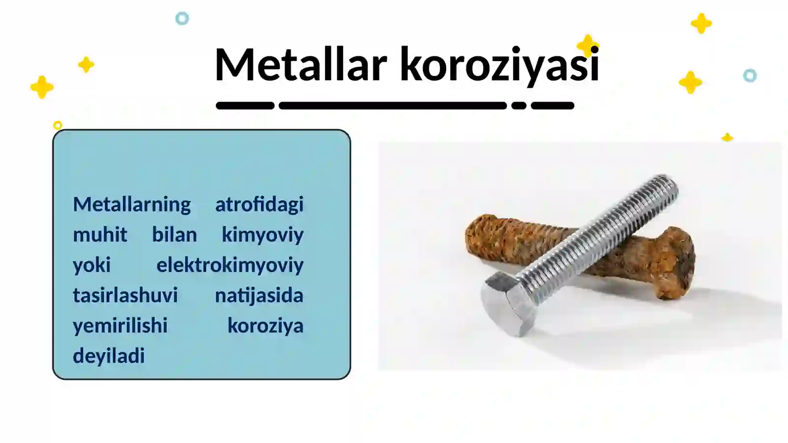 Metallar koroziyasi 3