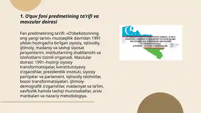 O‘zbekistonning eng yangi tarixi 3
