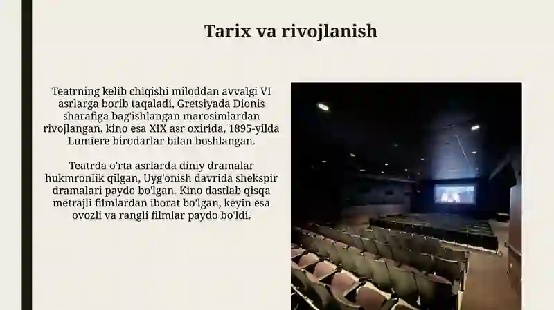 Kino va teatr 3