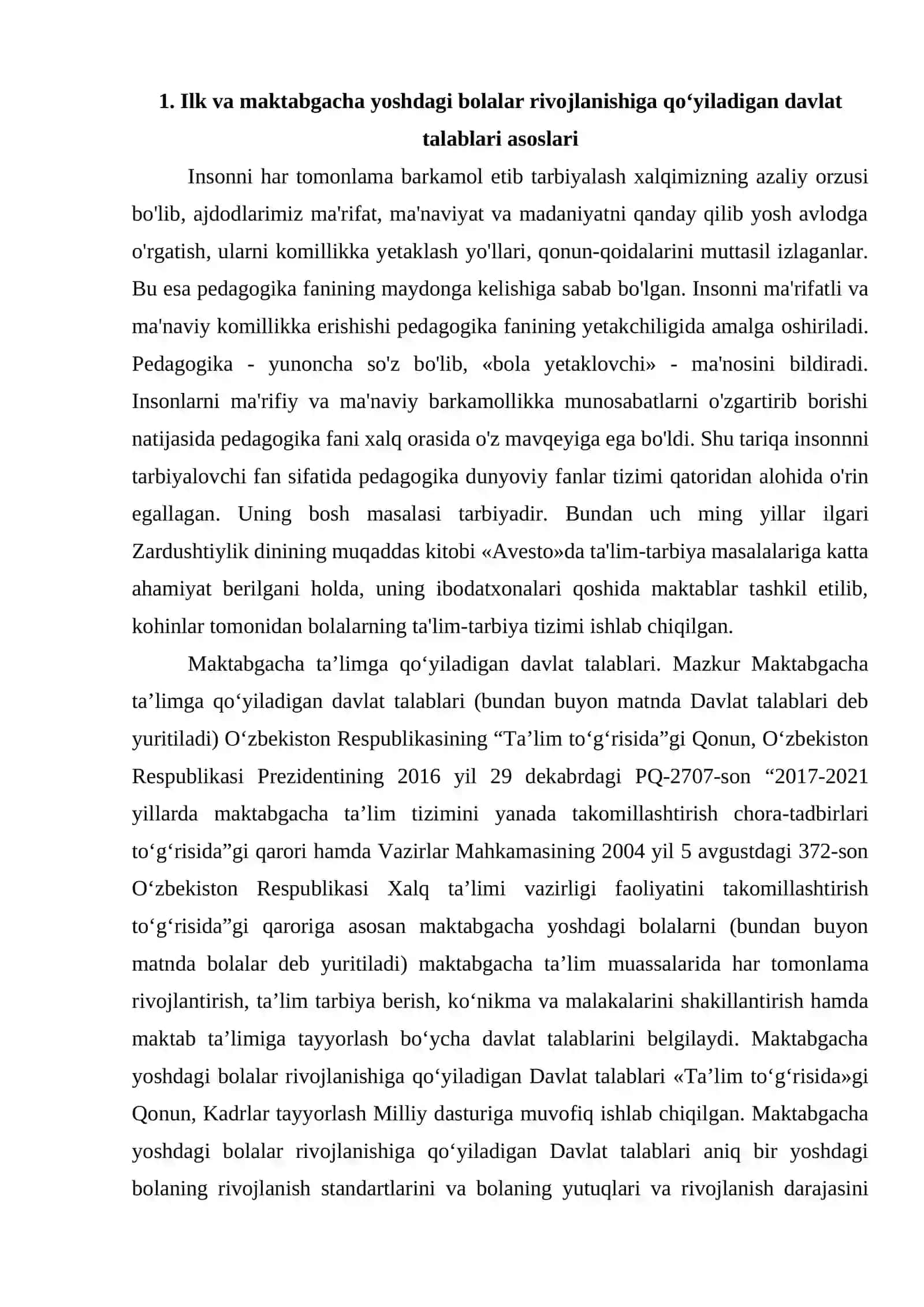 Oʻzbekiston Respublikasining  maktabgacha ta’lim vazirligi tamonidan ishlab chiqarilgan dasturi 3