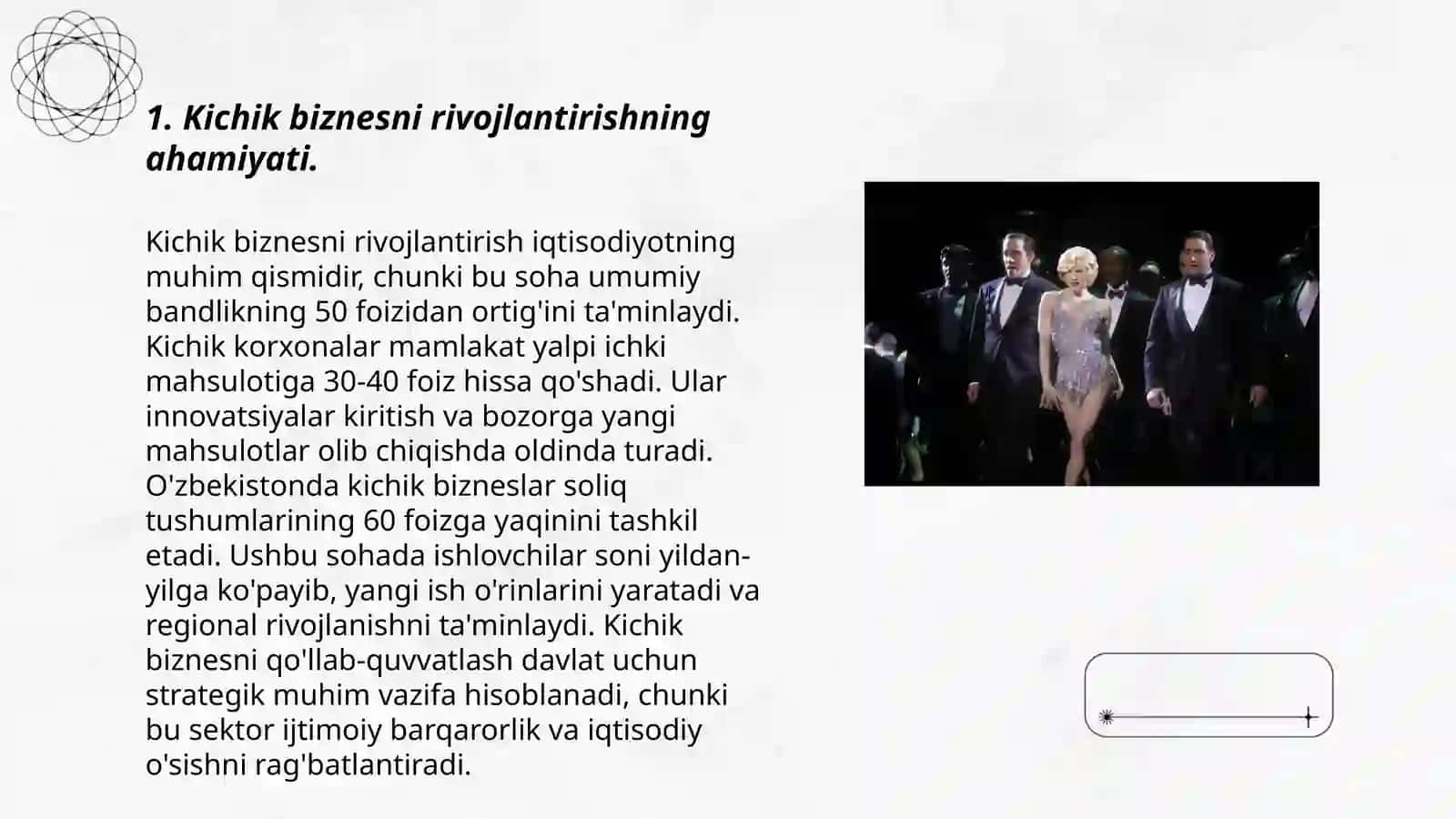 Kichik biznes va xususiy tadbirkorlikni rivojlantirish orqali kambag‘allikni qisqartirish 3
