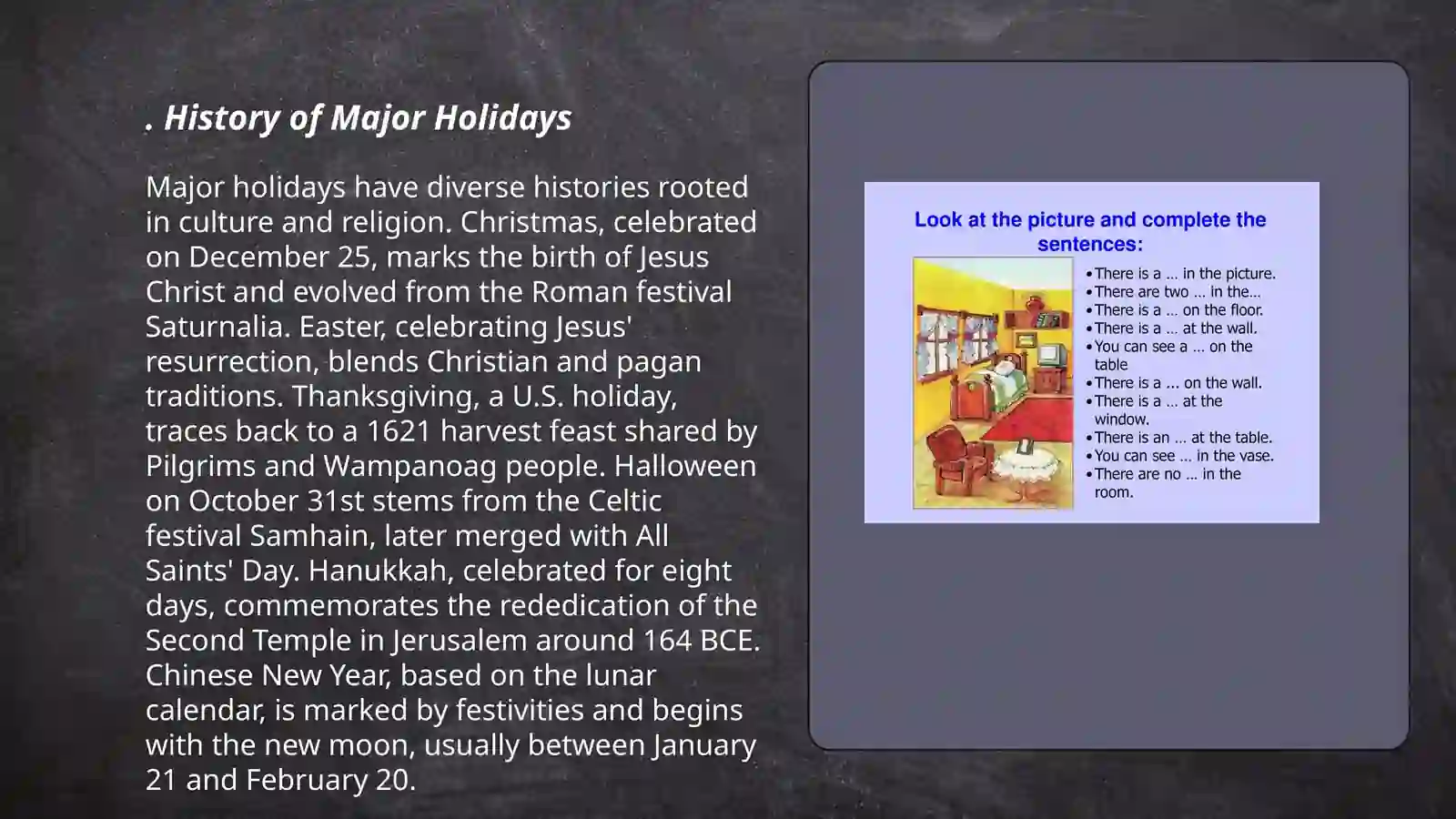 Holidays 3