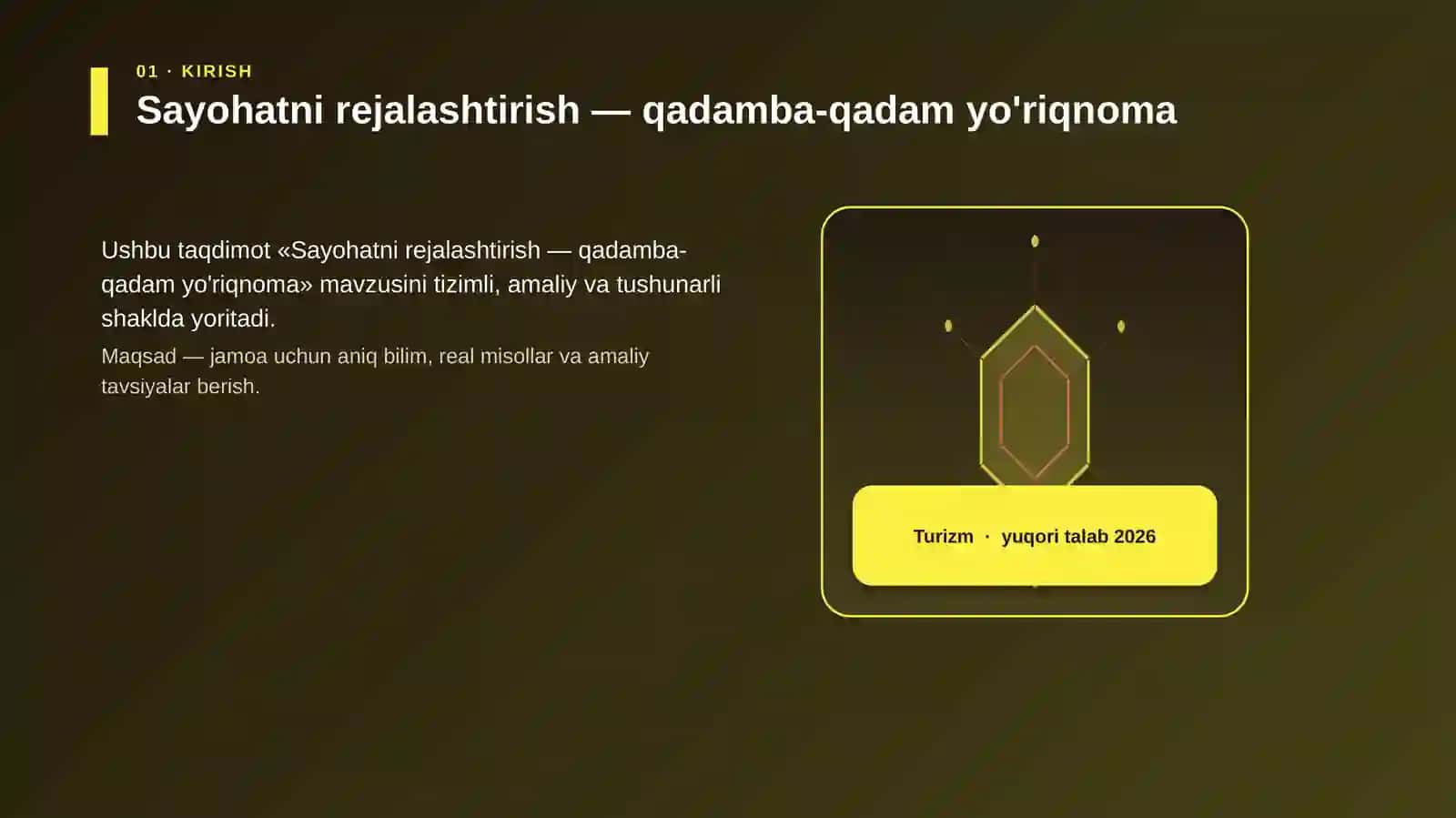 Sayohatni rejalashtirish — qadamba-qadam yo'riqnoma 3
