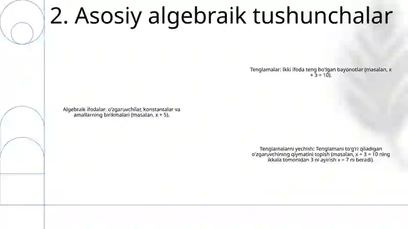 Algebra 3