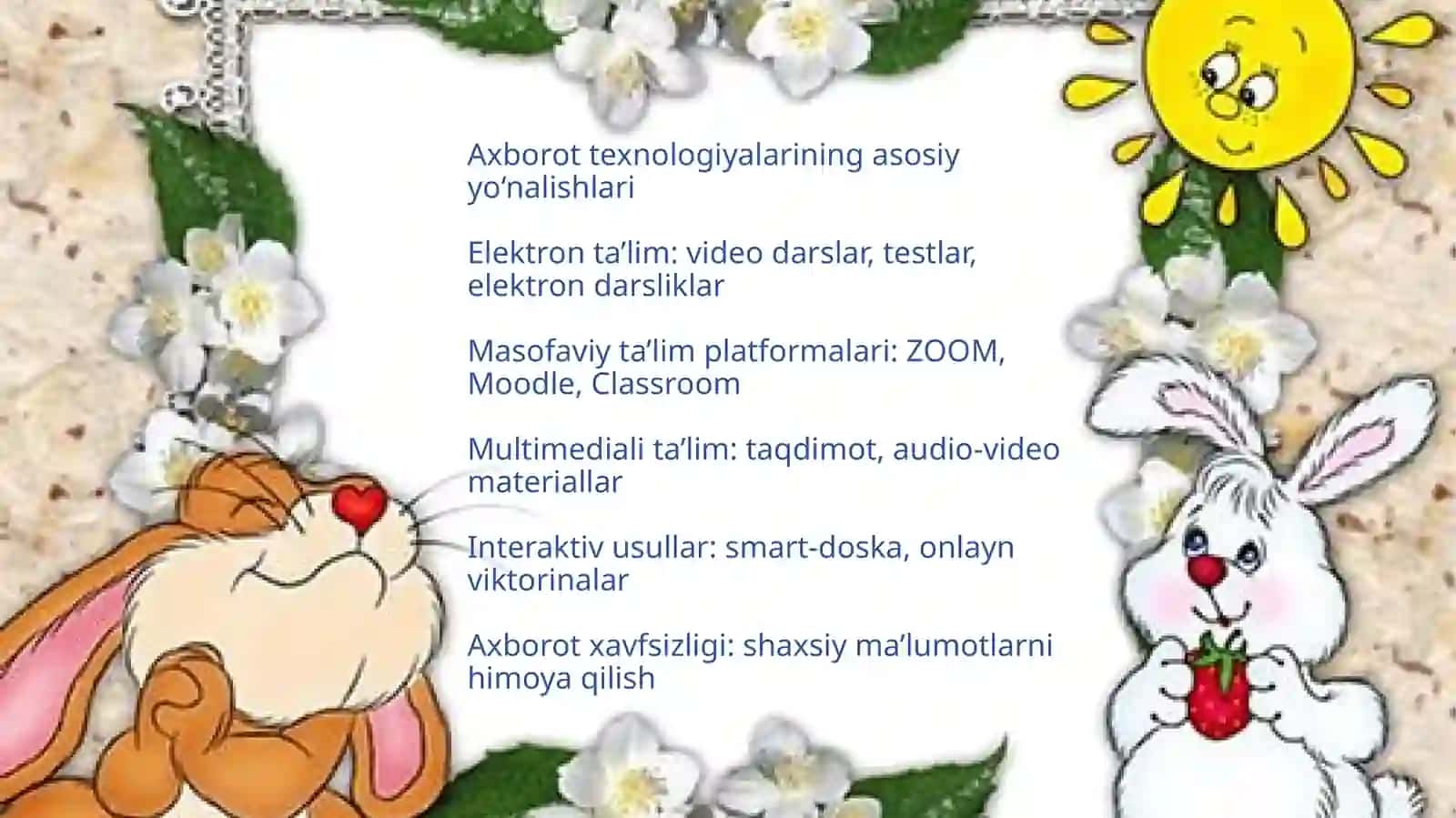 Axborot texnologiyasi 3