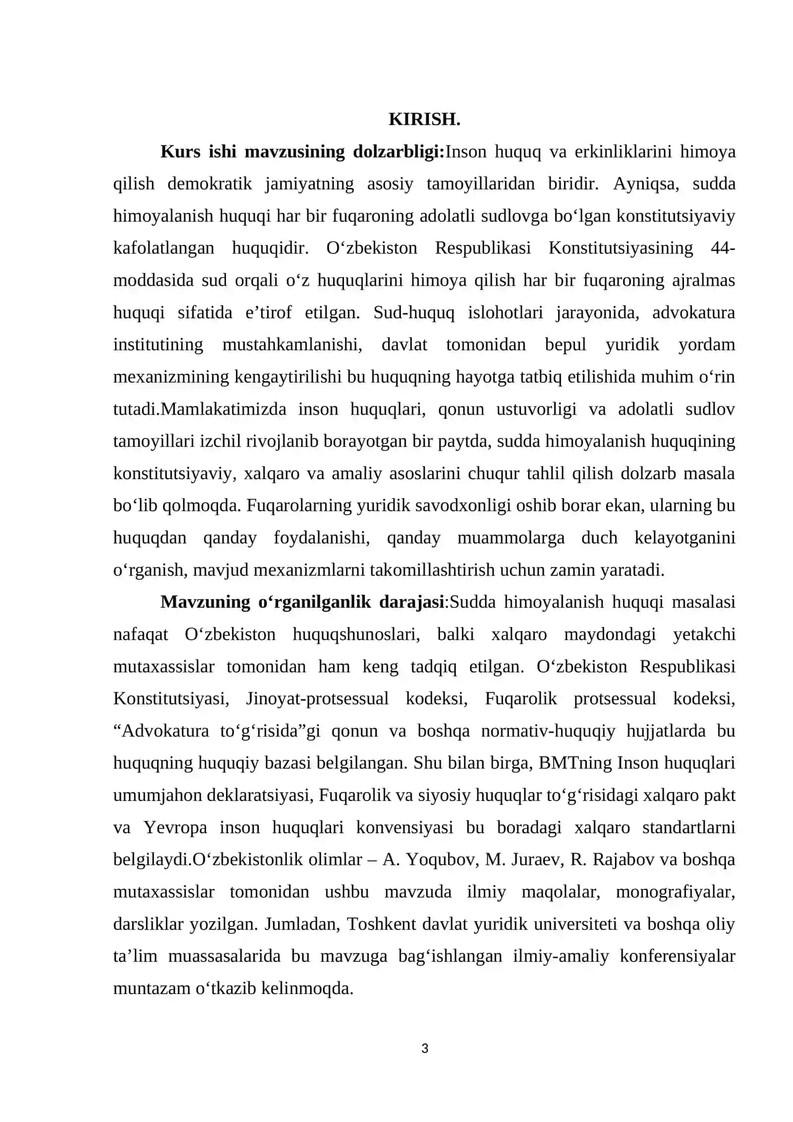 Sudda himoyalanish huquqi 2