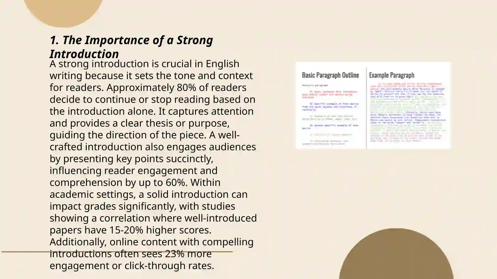 Writing an Introductory paragraph 3