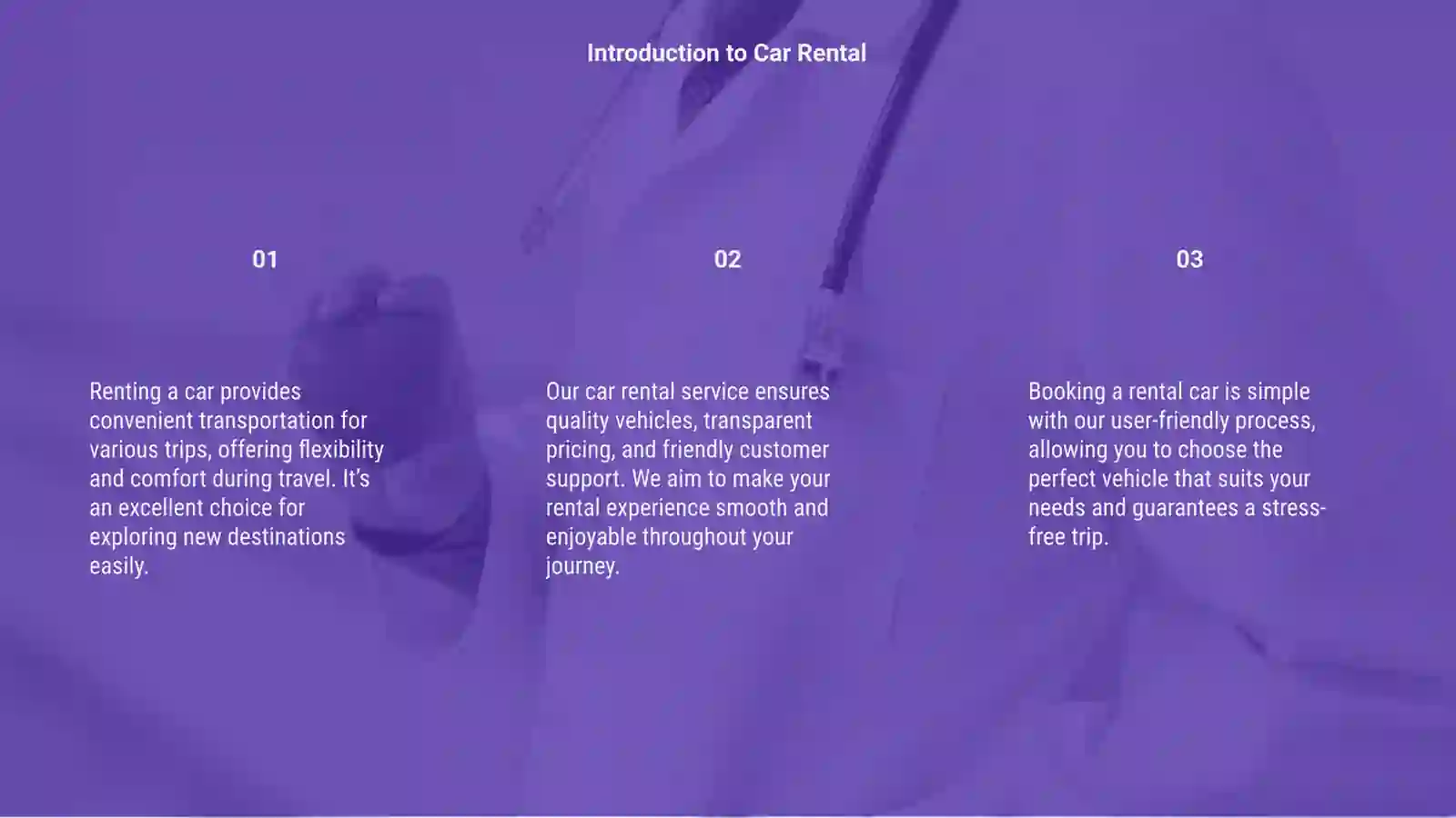 Car Rental Service 3