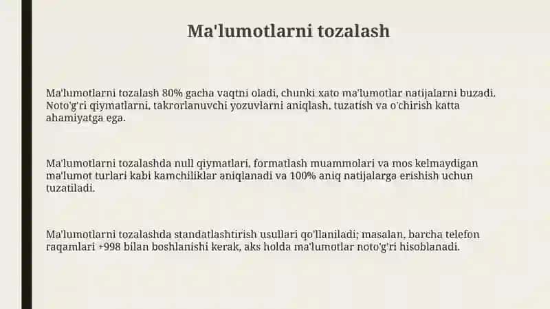 Ma'lumotlarbilammanipulyatsiyalash 3
