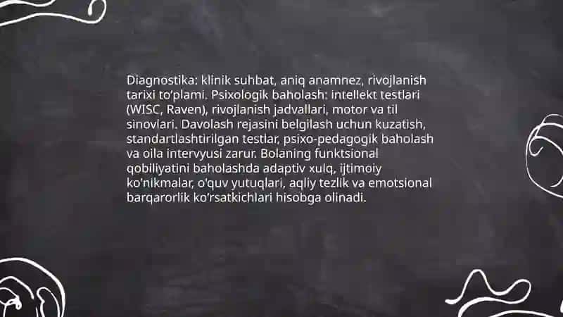 Psixik rivojlanishi sust bolgan bolalar psixologiyasi 3