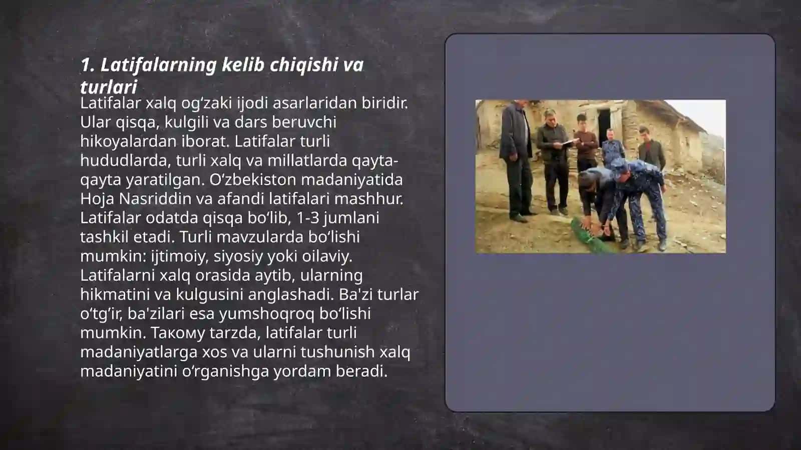 O'zbek tili va adabiyoti 114 -guruh talabasi Yunusova Parvina 3